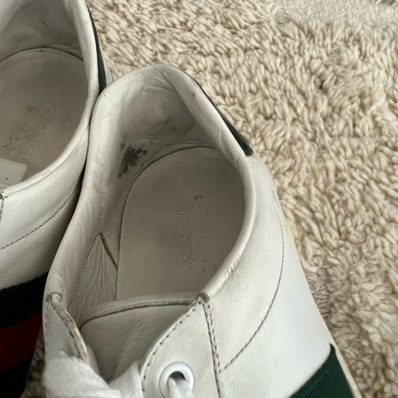 Loved Gucci New Ace Crocodile embossed sneakers - Picture 5 of 8